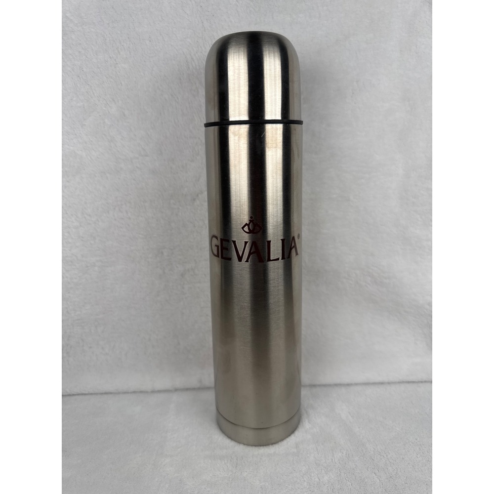 Insulated Stainless Steel Gevalia Thermos Unisex OS Silver Excellent